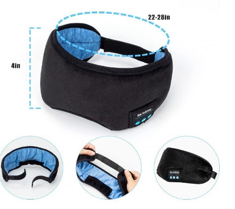 Antifaz para Dormir con Auriculares Integrados