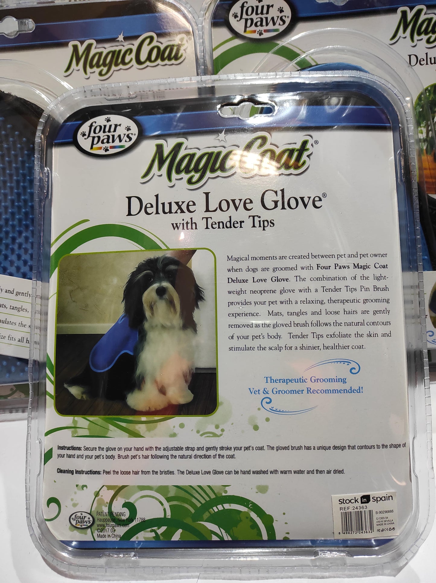 PeliFree™ - Cepillo manopla para mascota 1 und