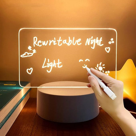 Lámpara personalizada para escribir